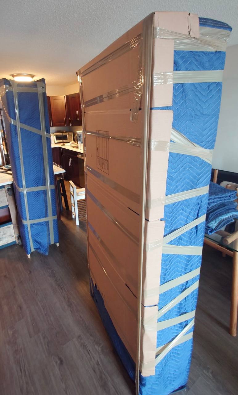 Multiple wrapped furniture - view 2