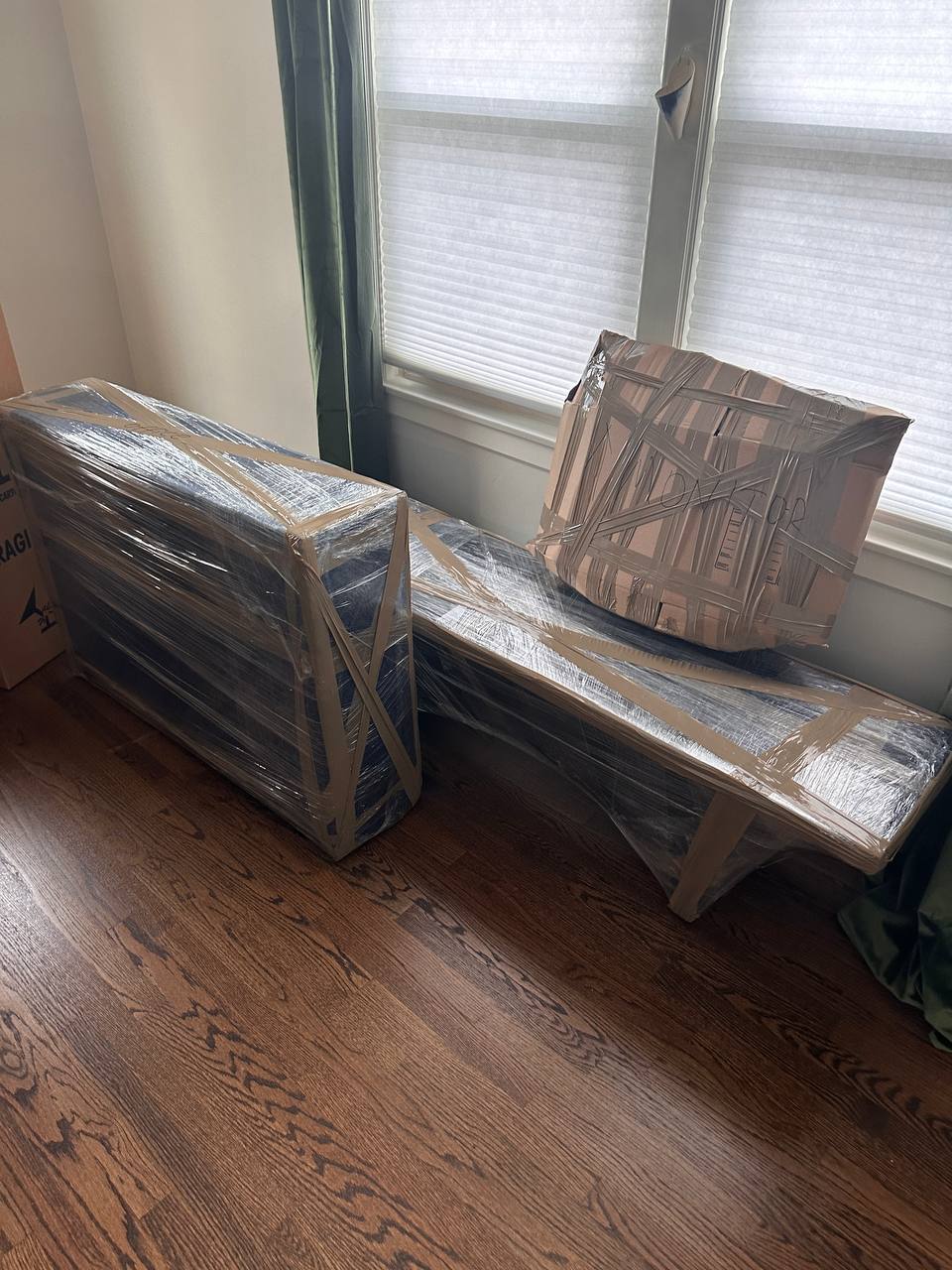 Wrapped tables and furniture
