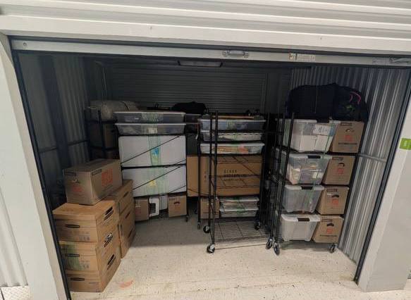 Organized storage unit