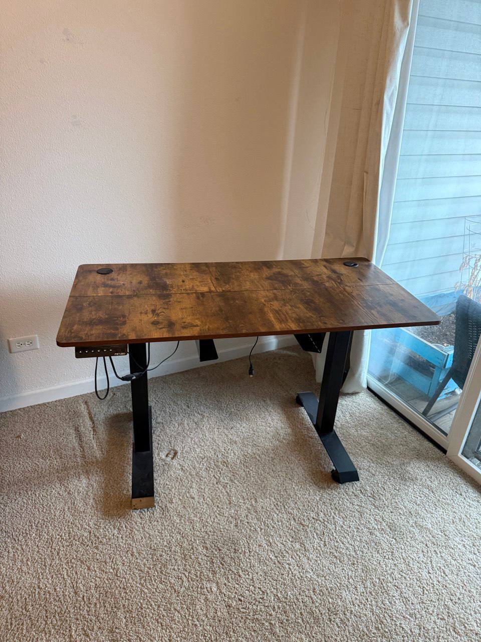 Unwrapped desk - view 2